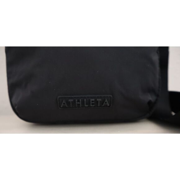 Athleta 471568-02 Women's O/S Black All About Vertical Crossbody Bag - Picture 9 of 16